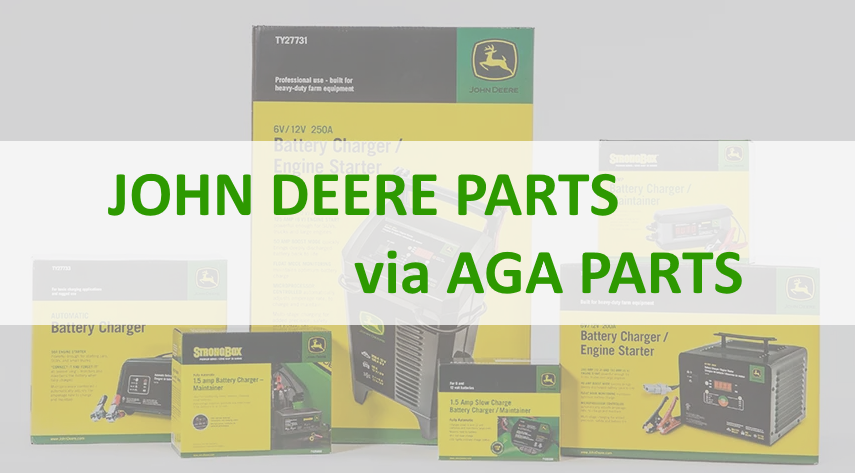 John Deere parts via AGA PARTS